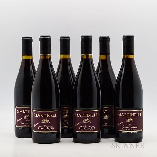 Martinelli Pinot Noir Reserve Martinelli Vineyard 2000, 6 bottles