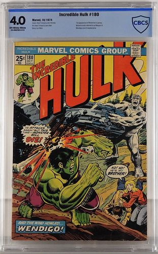 Marvel Comics Incredible Hulk #180 CBCS 4.0