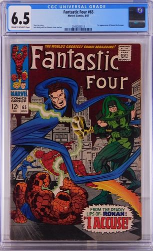 Marvel Comics Fantastic Four #65 CGC 6.5