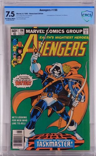 Marvel Comics Avengers #196 CBCS 7.5