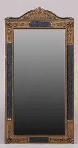 Antique Art Nouveau Gesso Mirror c1920s
