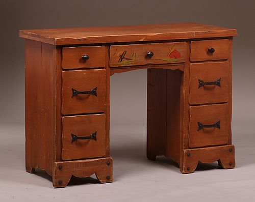 Monterey Knee-Hole Desk c1930s