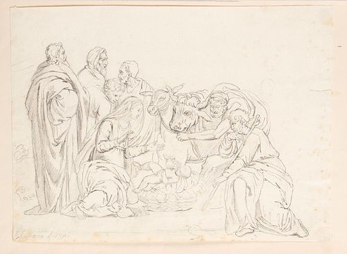 SEBASTIANO FILIPPI, CALLED BASTIANINO (Ferrara, 1528 circa - 1602), ATTRIBUTED TO - Nativity 