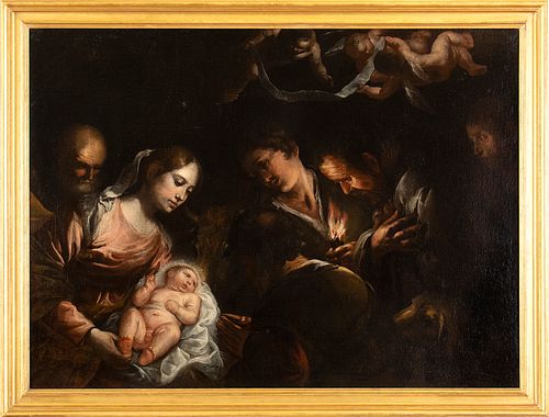 GENOAN PAINTER, SECOND QUARTER OF THE 16th CENTURY - Adoration of the sheperds