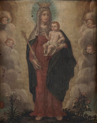 ANONIMOUS, 18th CENTURY - Madonna with Child