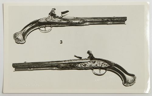 Andy Warhol Photograph (Guns) w/ Estate Stamp