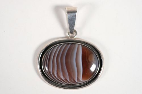 Charles Albert Fine Sterling Silver Pendant