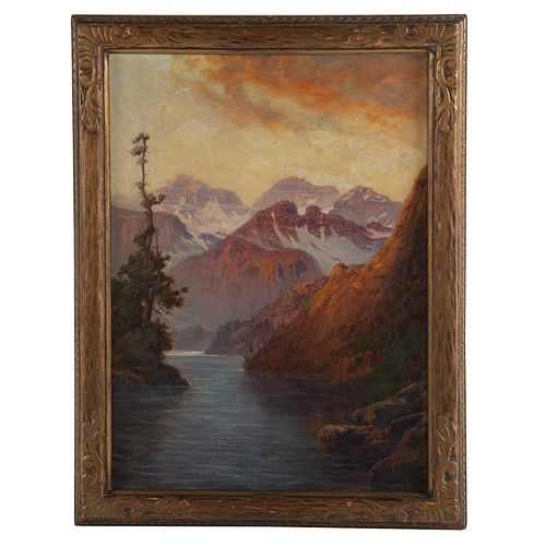 Robert Atkinson Fox. Mountainous Landscape
