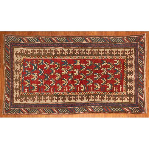 Antique Kazak Rug, Persia, 3.4 x 5.5