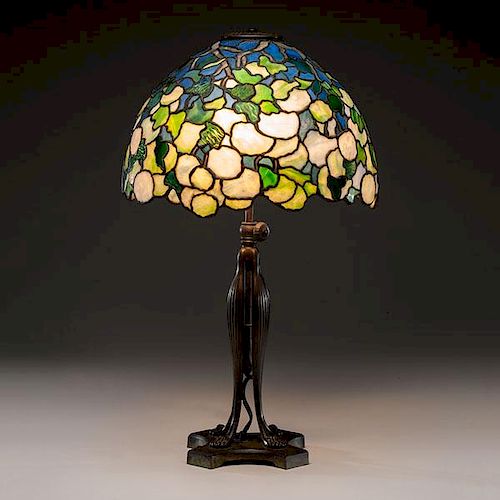 Tiffany Studios Snowball Table Lamp 
