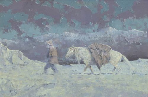 Eustace Paul Ziegler (1881-1969); Winter Trek