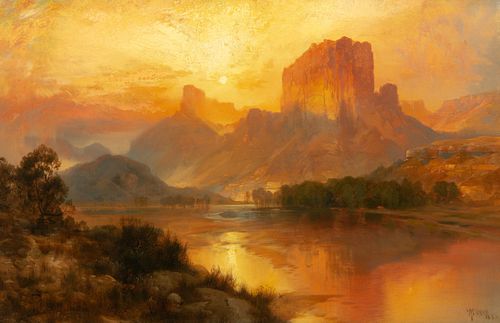 Thomas Moran (1837-1926); Green River, Wyoming (1883)