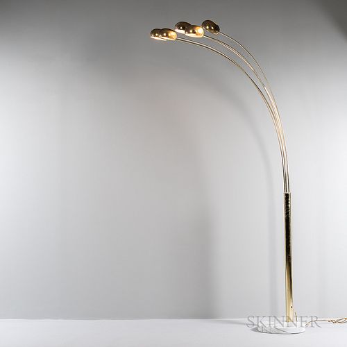 Five-light Arc Floor Lamp
