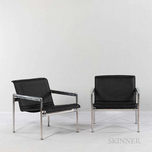Two Richard Schultz (American, b. 1930) for Knoll International "Model 25L" Lounge Chairs