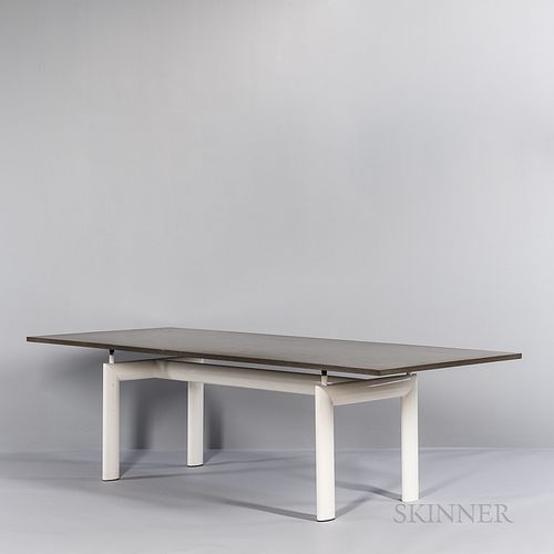 Le Corbusier (Swiss, 1887-1965) for Cassina "Model LC6" Table Base with Fireslate Top