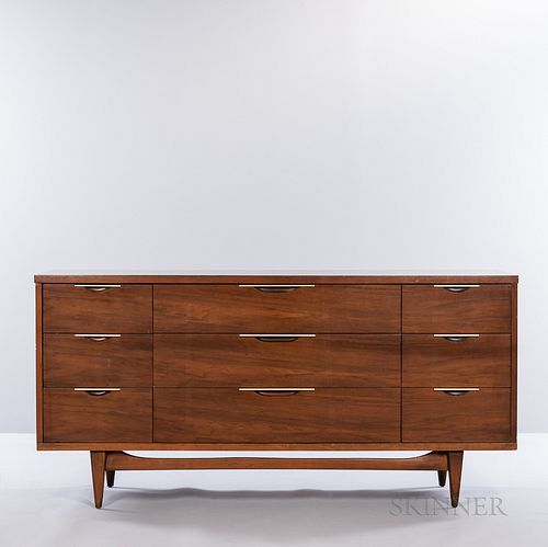 Kent Coffey "The Tableau" Low Chest of Drawers