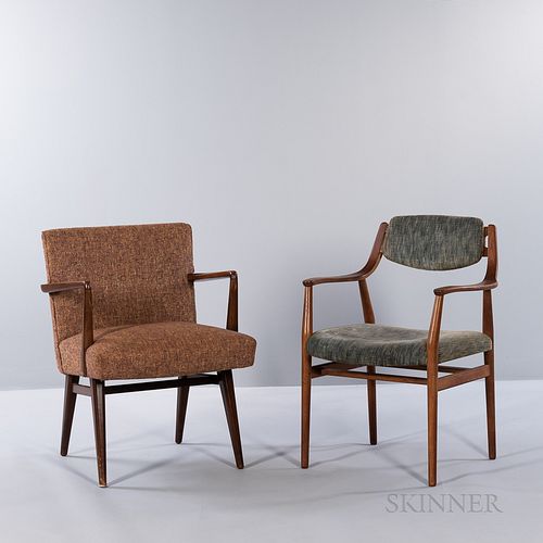 Two Danish Modern Chairs