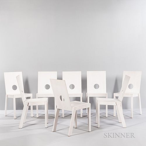Eight Åke Axelsson (Swedish, b. 1932) for Galleri Stolen "Anselm" Side Chairs