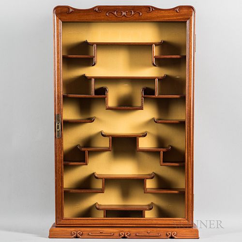 Asian-style Wall Display Cabinet