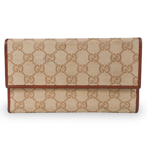 Gucci Monogram Long Wallet