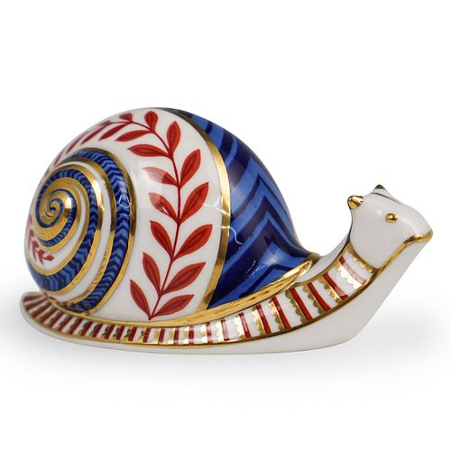Royal Crown Derby Snail