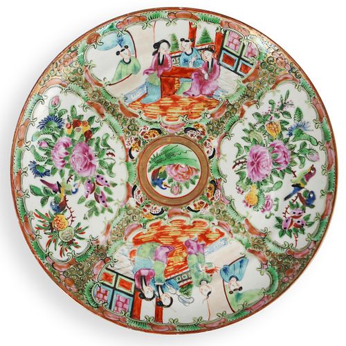 Japanese Famille Rose Porcelain Plate