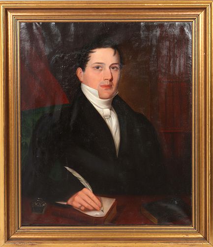 English 19th C. Portrait Rev. Charles Parker Price