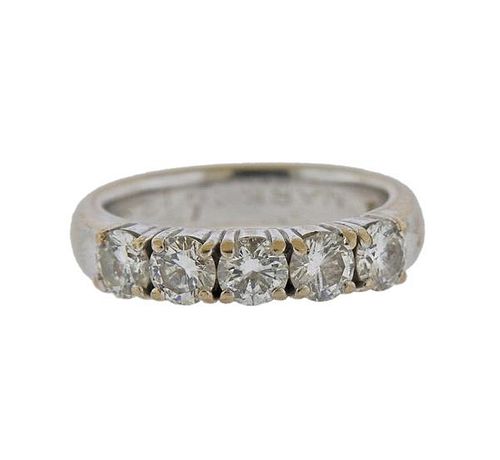 18K Gold Diamond Band Ring