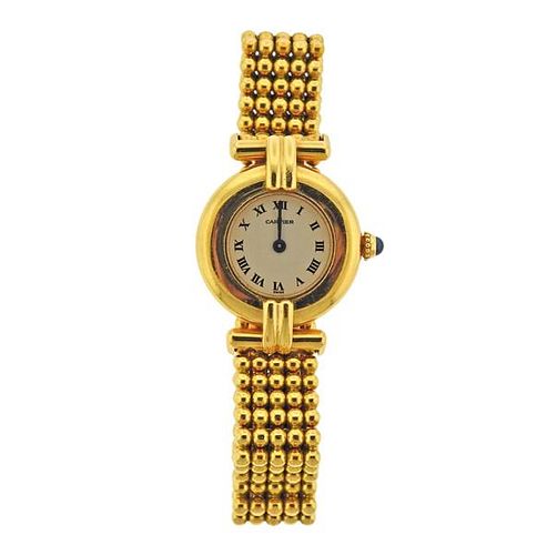 Cartier Colisee 18k Gold Lady&#39;s Watch 