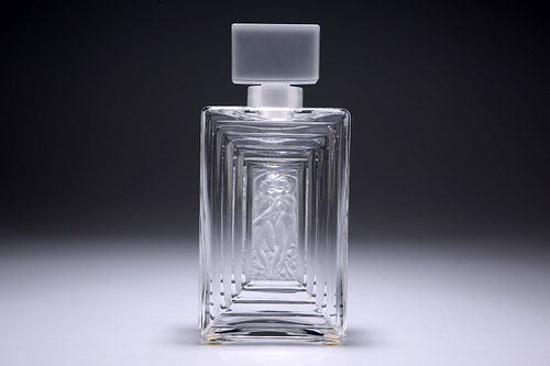 LALIQUE
 "NO. 2 DUNCAN"
 A POLISHED AND FROSTED G