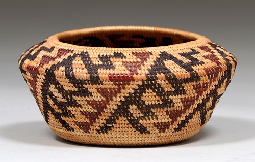 Native American Basket - Yokuts c1940