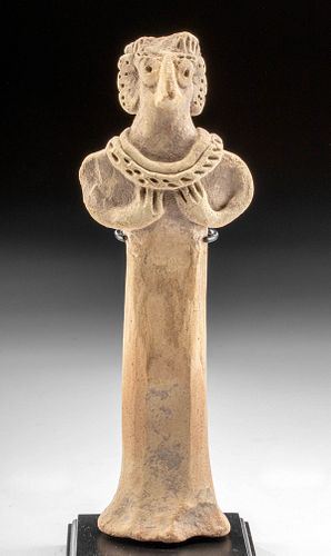 Exhibited Syro-Hittite Terracotta Idol