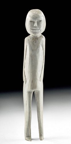 Early 20th C. Inuit Bone Standing Figure