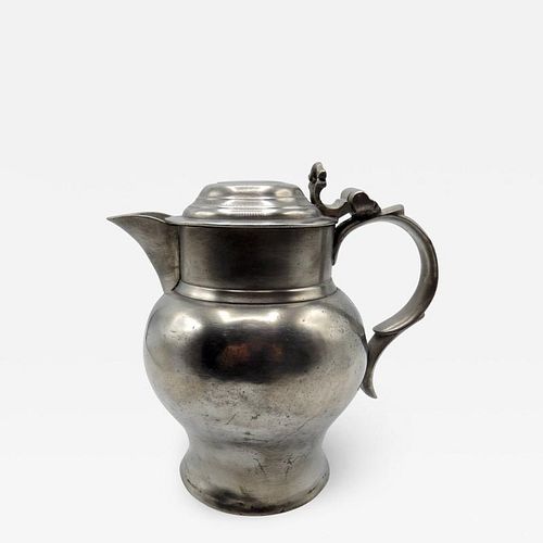 PEWTER ALE PITCHER