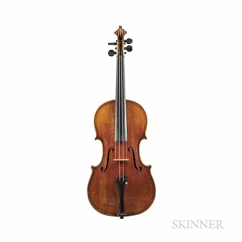 American Violin, Jerome Bonaparte Squier, Boston, 1889