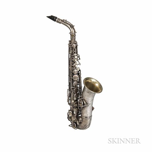 Alto Saxophone, C.G. Conn New Wonder, c. 1924