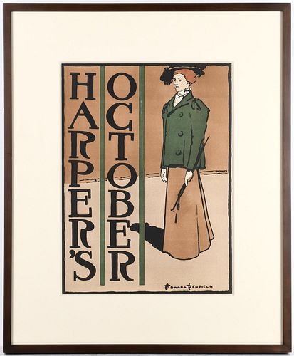 Edward Penfield, Harper's October 1897 poster
