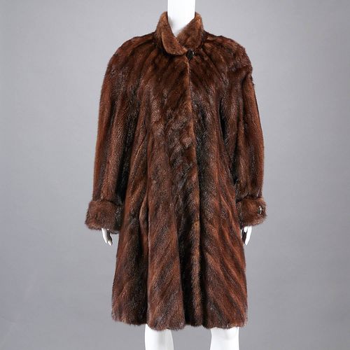Ben Thylan brown mink 3/4 coat