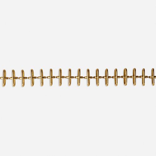 Poiray, Modernist gold bracelet