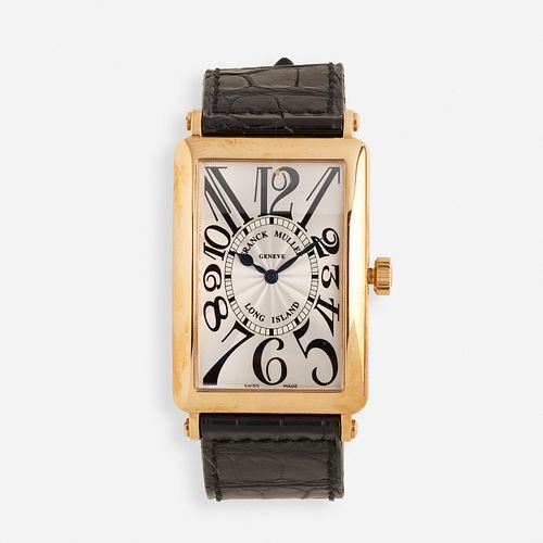Franck Muller, Long Island 1000 SC rose gold wristwatch