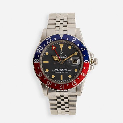 Rolex, 'Pepsi' GMT-Master Stainless Steel wristwatch