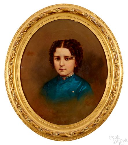 Pennsylvania oil on canvas portrait