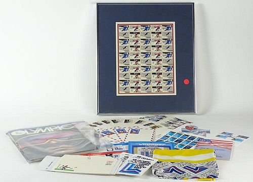 A Collection of 1980 Olympic Memorabilia