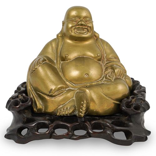 Chinese Brass Laughing Buddha