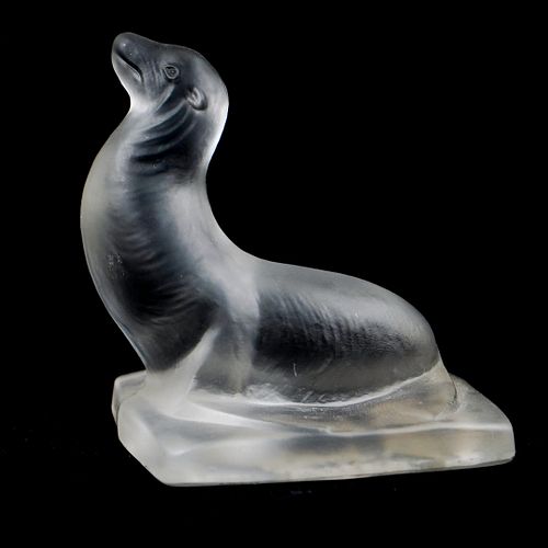 Frosted Glass Sea Lion