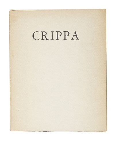 Crippa, Roberto<br><br>Air pour Roberto Crippa Rome, Iolas Galatea, [print: Sergio Tosi, Milan], 1967, 22.5x17.2 cm, paperback, pp. [12]