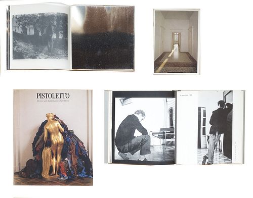 Pistoletto, Michelangelo<br><br>Pistoletto inside and outside the mirror Rome, Fantini publisher - Incidenze contemporary art necklace, [print: Christ