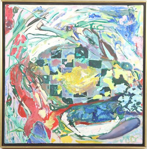 Elizabeth Josephson Abstract Oil on Canvas