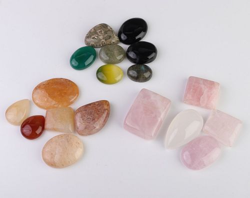 979.4 cttw. Loose Mixed-Cut Multicolored Gemstones