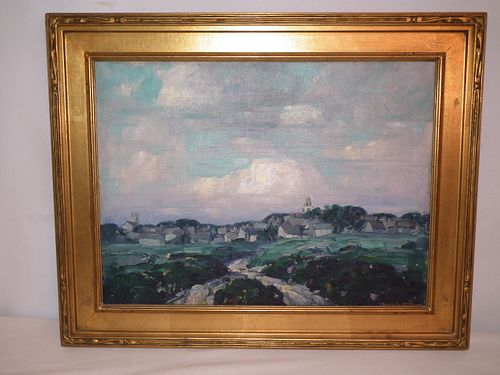 FRANK S. CHASE PAINTING NANTUCKET